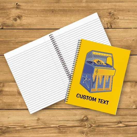 Retro Jukebox Notitieboek