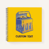 Retro Jukebox Notitieboek (Voorkant)