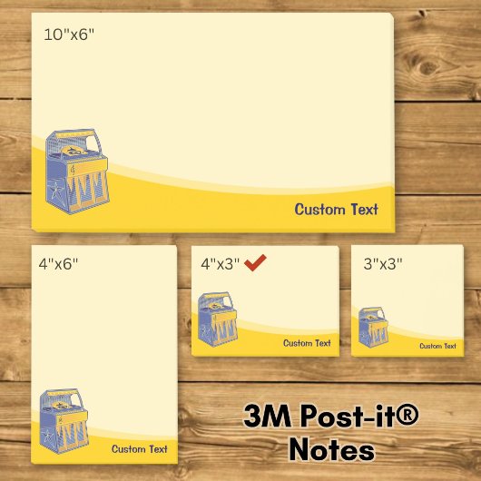 Retro Jukebox Post-it® Notes