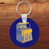 Retro Jukebox Sleutelhanger (Voorkant)