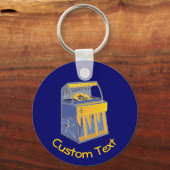Retro Jukebox Sleutelhanger (Voorkant)