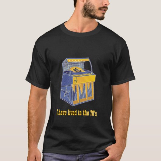 Retro Jukebox T-shirt (Voorkant)