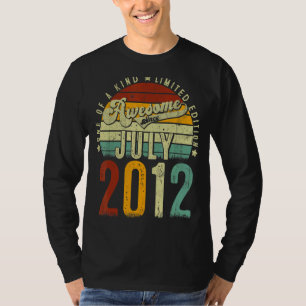 retro juli 2012 Een van een soort T-shirt