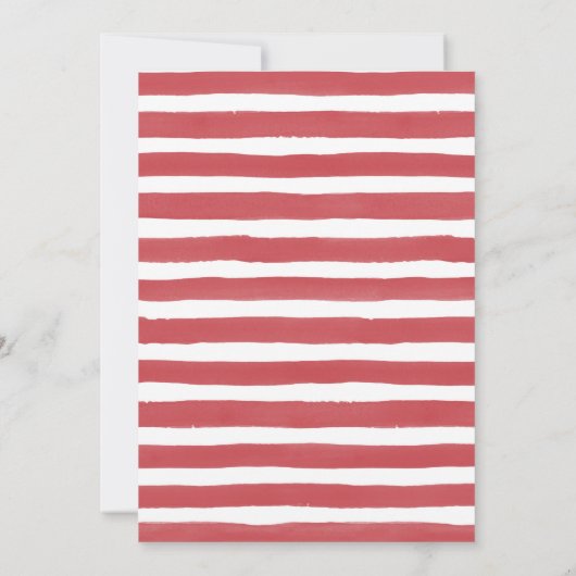 Retro Juli 4e vuurwerk 1e verjaardag Kaart (Achterkant)