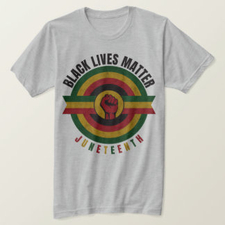 Retro Juneteenth Black Lives Matter T-shirt