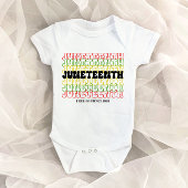 Retro Juneteenth Free-ish from 1865 Romper