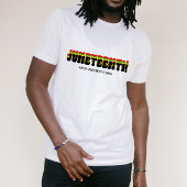 Retro Juneteenth Free-Ish sinds 1865 T-shirt