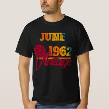 Retro  juni 1962 Birthday Gift Ideas Him