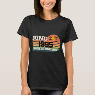Retro juni 1995 Limited Edition 31e verjaardag T-shirt