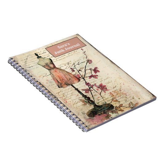 Retro Junk Journal Notitieboek (Rechterzijde)