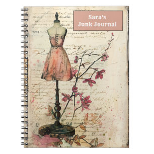 Retro Junk Journal Notitieboek
