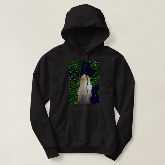 Retro K Chibi Manga op liefde Hoodie (Design voorkant)