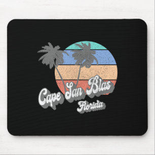 Retro Kaap San Blas Florida Fl Vintage Strand Surf Muismat