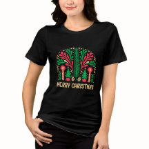 Retro Kaars en Boom Kerst Kunst