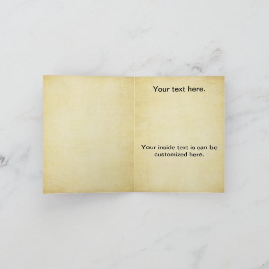 Retro Kaart van de wodka (Binnen)