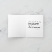 Retro Kaarten Huiswerk Humor Anonieme leuke quotes (Binnen)