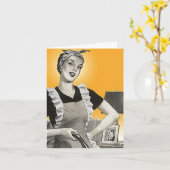 Retro Kaarten Huiswerk Humor Anonieme leuke quotes (Gele Bloem)