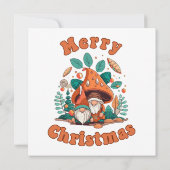 Retro Kabouter Kerstmis (Achterkant)