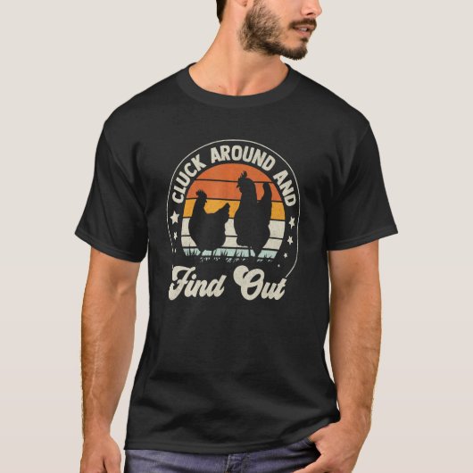 Retro Kabouter Rondneuzen Kip T-shirt (Voorkant)