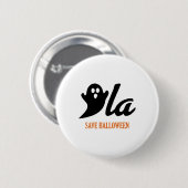 Retro Kamala Harris Halloween Comma La Ghost Pump Ronde Button 5,7 Cm (Voorkant /achterkant)