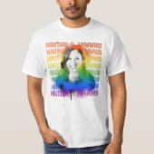 Retro Kamala Harris Pride T-shirt (Voorkant)