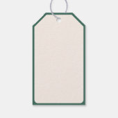 Retro Kamp Verloofde Meisjes Kampeer Weekend Cadeaulabel (Achterkant)