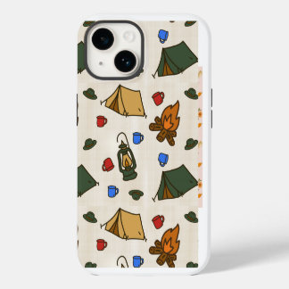 Retro kampeerhoesje voor iPhone 14 Hoesje