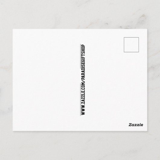 RETRO KANTOOR BOSS LADY BRIEFKAART (Achterkant)