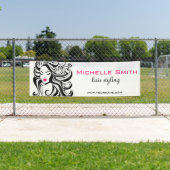 Retro kapsalon banner (Insitu)