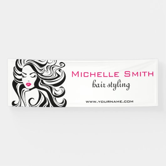 Retro kapsalon banner (Horizontaal)