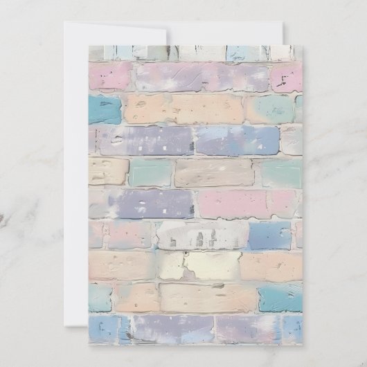 Retro Karaoke Verjaardag-80s Music Party Kaart (Achterkant)