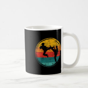 Retro Karate Fighter - Karateka Comt Zelfverdedigi Koffiemok