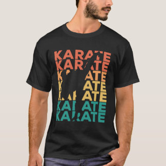 Retro  Karate Gift voor Karateka T-shirt