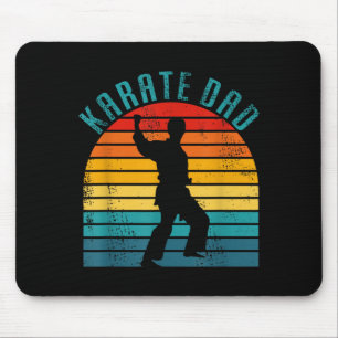 Retro Karate Papa Kleding - Vintage Karate Vader Muismat