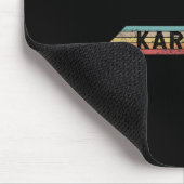 Retro Karate Speler Film Strip Muismat (Hoek)