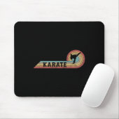 Retro Karate Speler Film Strip Muismat (Met muis)