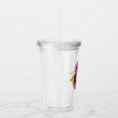 Retro Kat Acryl Drinkbeker (Rechts)