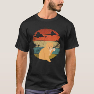 Retro Kat en Leuk dierenspul 9 T-shirt