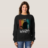 Retro kat Ik doe wat ik wil Ca wat kat Trui (Voorkant volledig)