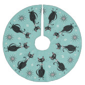  Retro-Kat Kerstboom Rok (Voorkant)