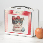 Retro Kat Lunchbox (In situ)