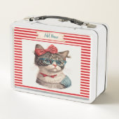 Retro Kat Lunchbox (Achterkant)