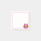 Retro Kat Post-it® Notes (Voorkant)