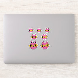 Retro Kat Sticker
