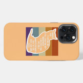 Retro Kat Vader Fijne Vaderdag Van Kat Beste Kat iPhone Hoesje (Achterkant horizontaal)