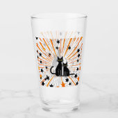 Retro Katten & Atomic Starburst Modern Mid Century Glas (Voorkant)