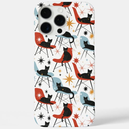 Retro Katten Case-Mate iPhone Case (Achterkant)