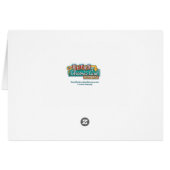 Retro Katten + Ornamenten Kerst Kaarten (Achterkant Horizontaal)