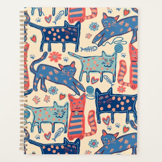 Retro Katten Planner (Voorkant)