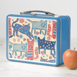 Retro Katten Print
